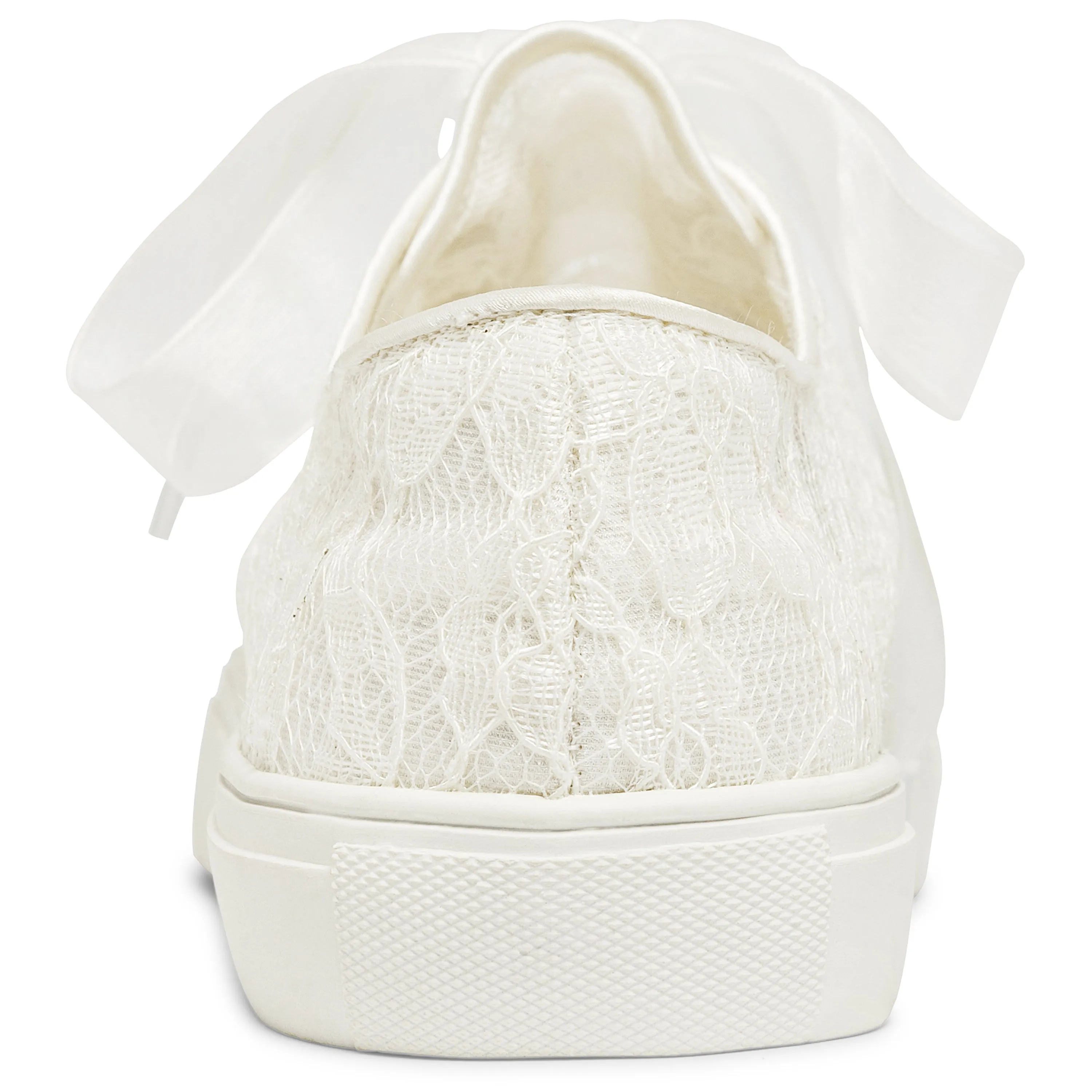 8832 Wedding Shoes Bridal Sneakers Flats Bride Tennis Shoes Lace Sneakers