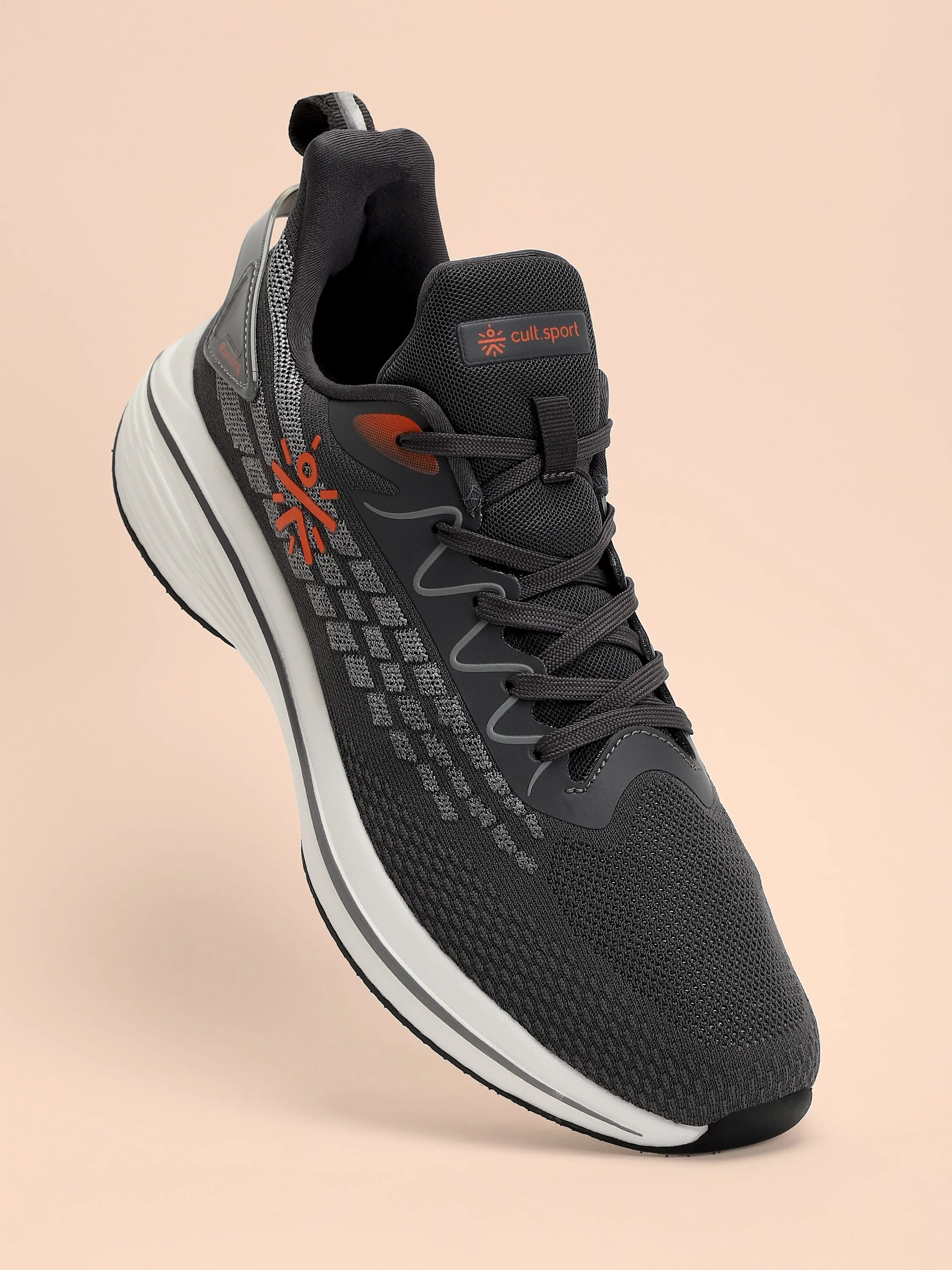 Active Men Running Shoes - Dark Grey
