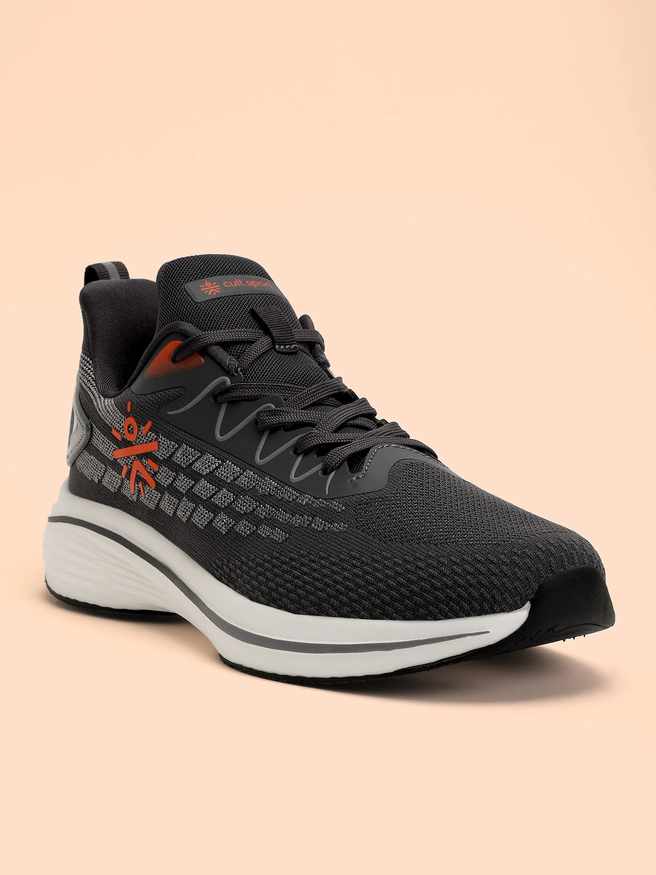 Active Men Running Shoes - Dark Grey