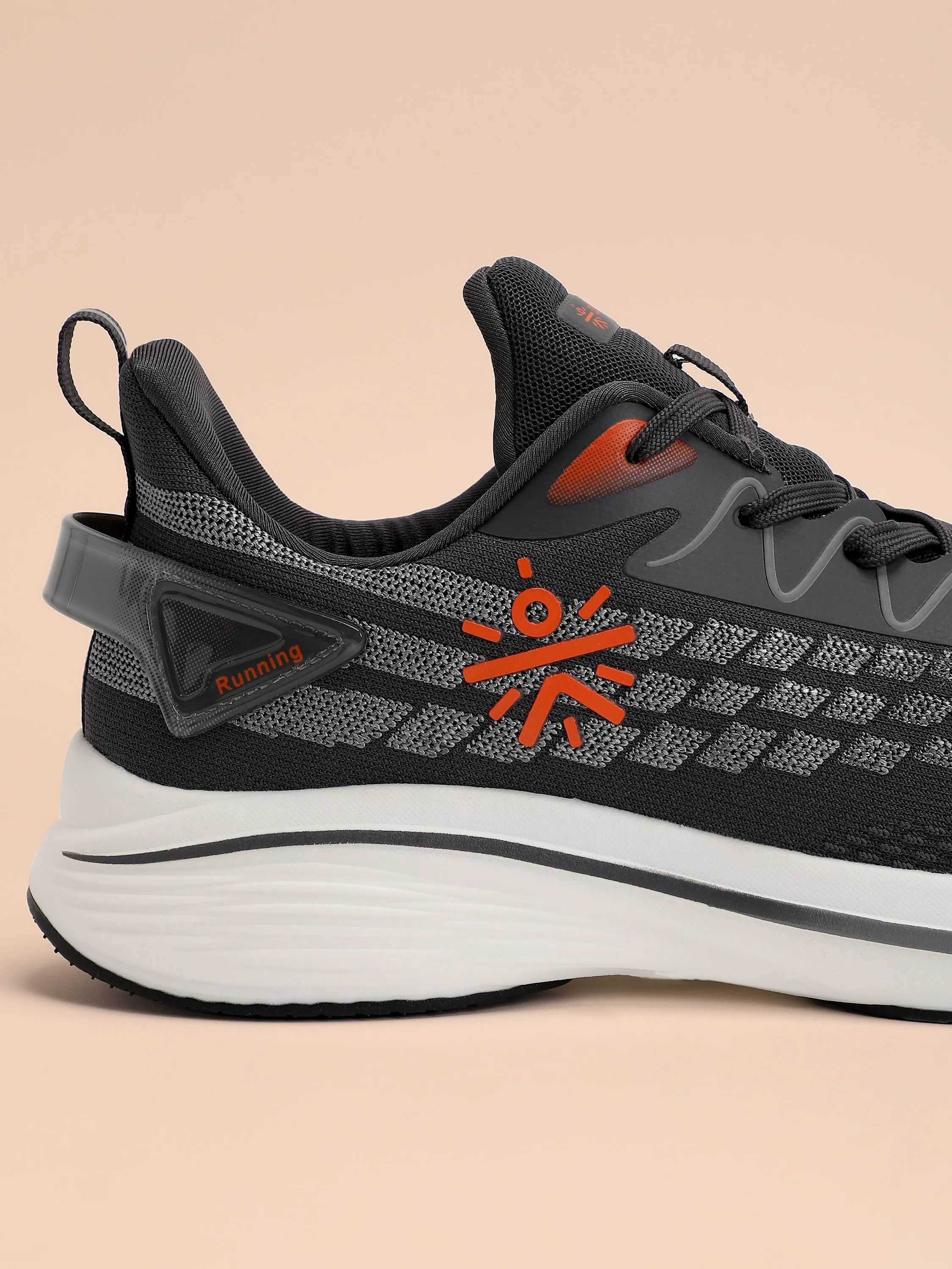 Active Men Running Shoes - Dark Grey