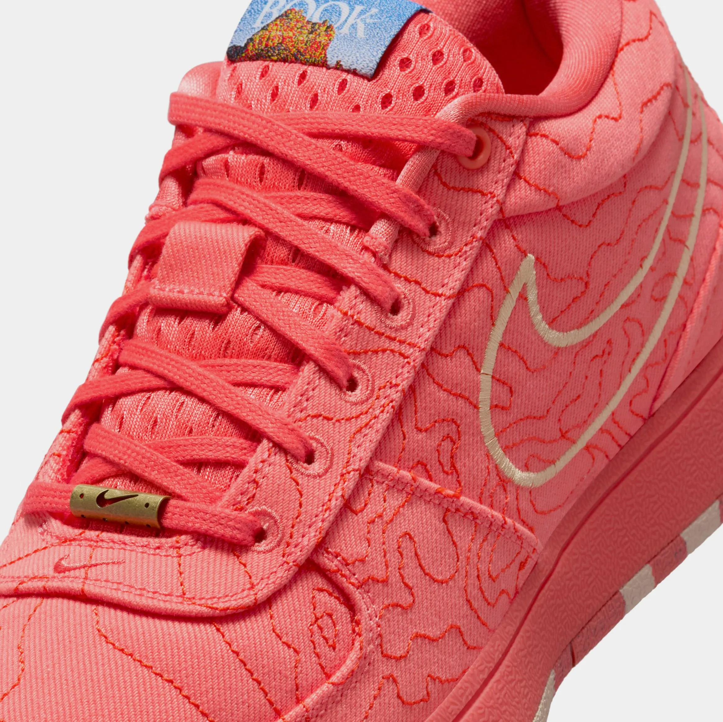 Book 1 Sedona Mens Basketball Shoes (Magic Ember/Picante Red/Washed Coral/White Onyx)