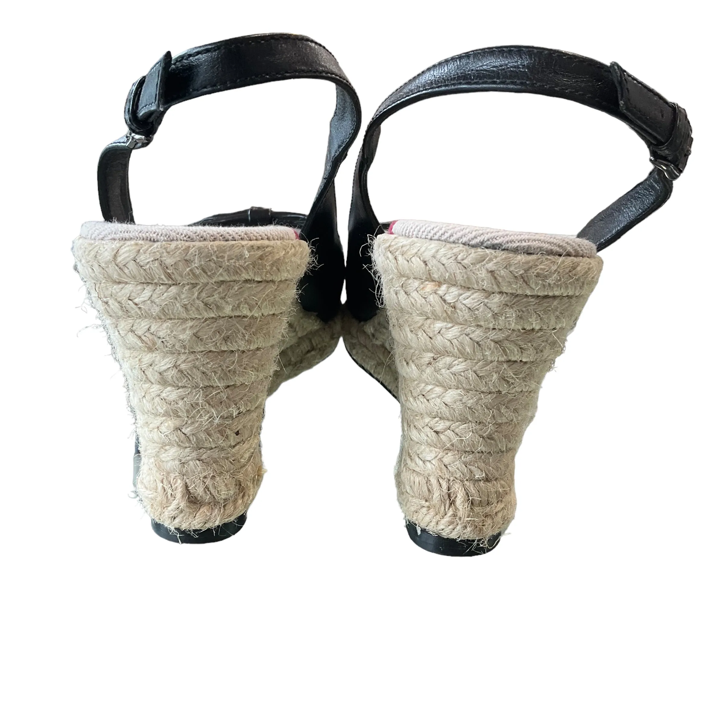 Burberry Wedge Sandals. Size 39