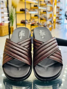 CROSS BROWN SLIPPERS