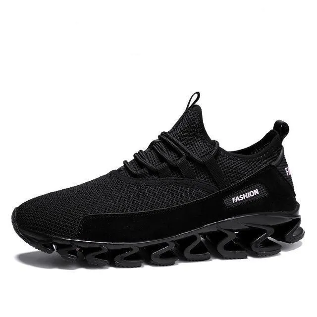 Fashion Mesh Breathable Flyknit Men's Sneakers
