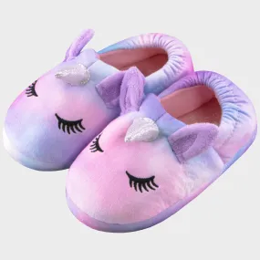 Harry Bear Unicorn Tie Dye Slippers