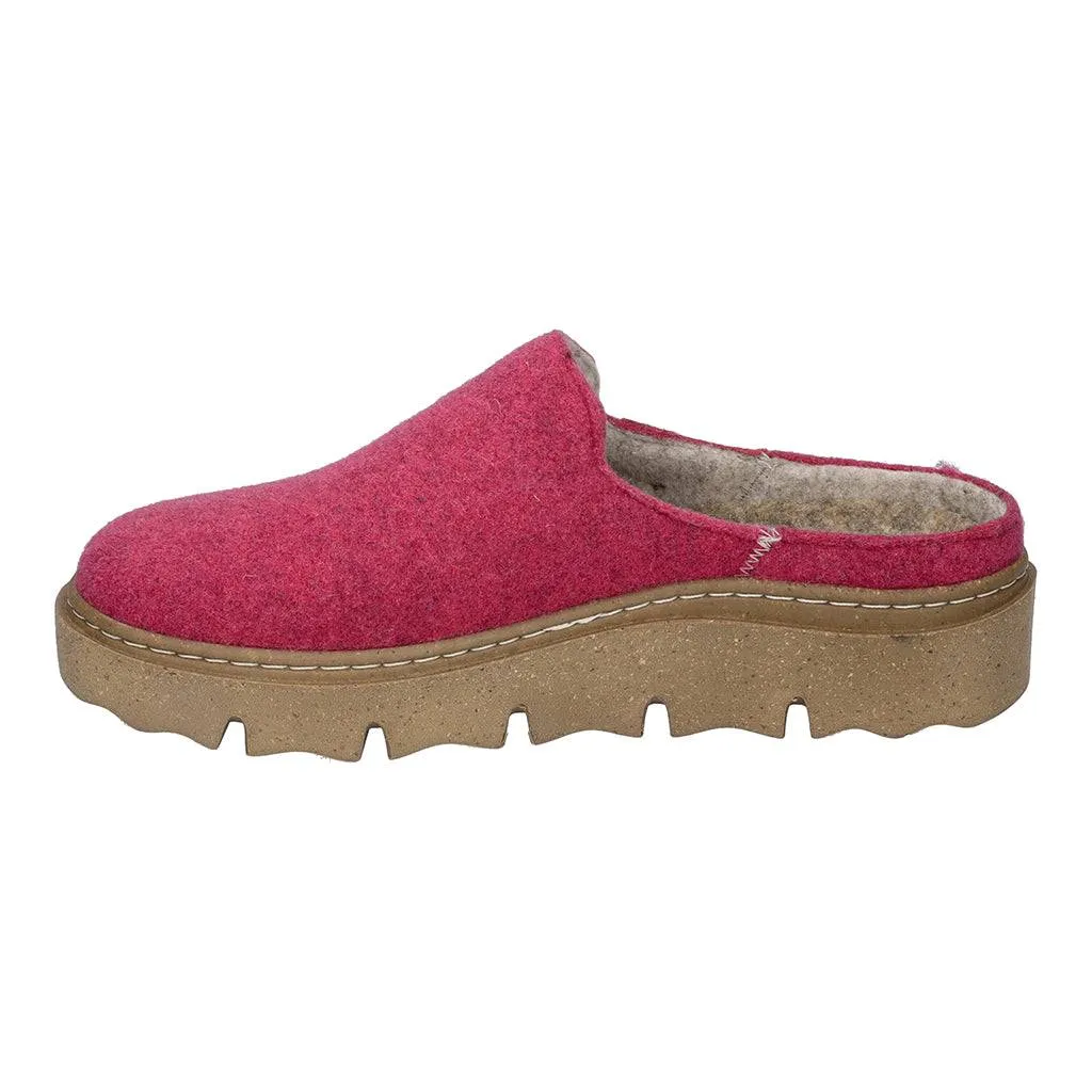 Josef Seibel Carmaux 01 Ladies Pink Textile Slip On Slippers