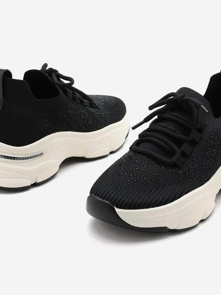 Kailani Crystal Embellished Flyknit Sneakers