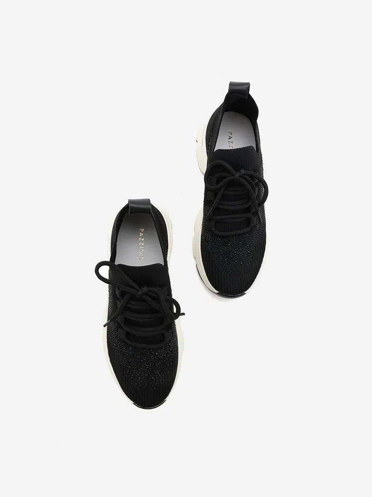 Kailani Crystal Embellished Flyknit Sneakers