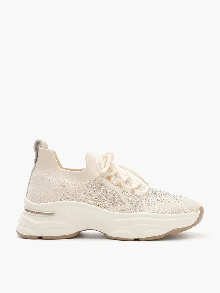 Kailani Crystal Embellished Flyknit Sneakers