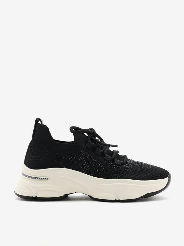 Kailani Crystal Embellished Flyknit Sneakers