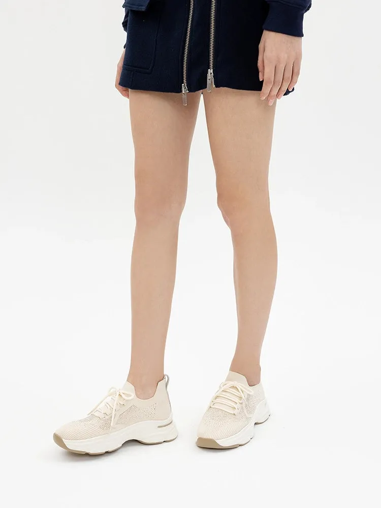 Kailani Crystal Embellished Flyknit Sneakers
