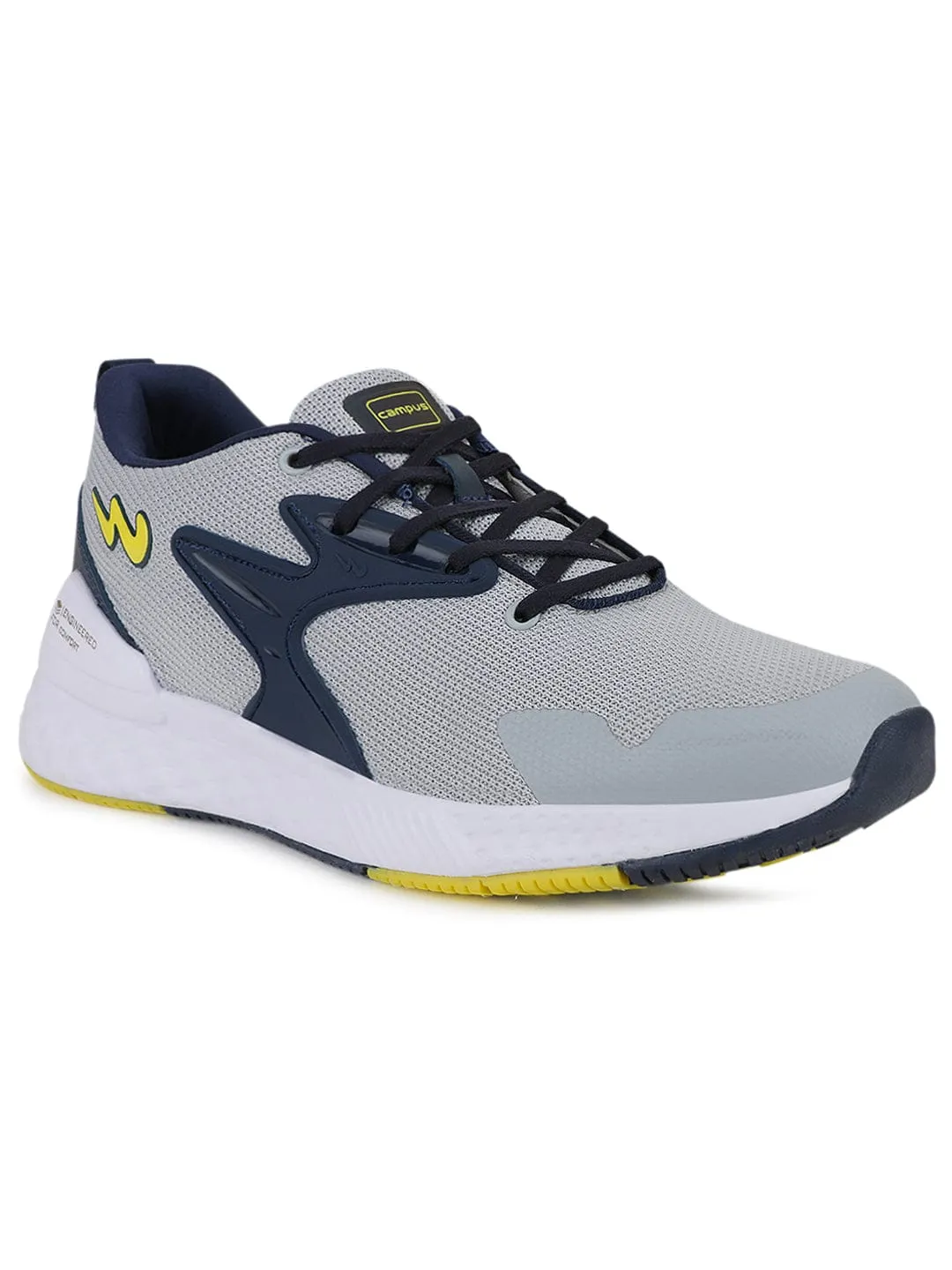 SIMON PRO Grey Men's Running Shoes